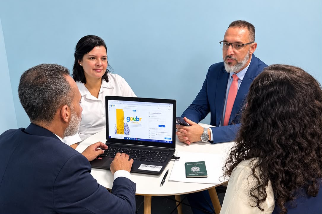 Equipe do escritório Kleber Pereira & Advogados Associados